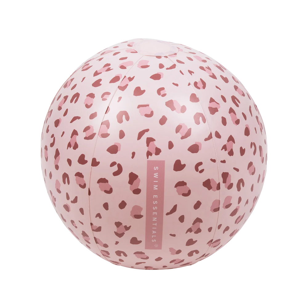 Pastel Pink Leopard - Beach Ball - 51 cm by Swim Essentials