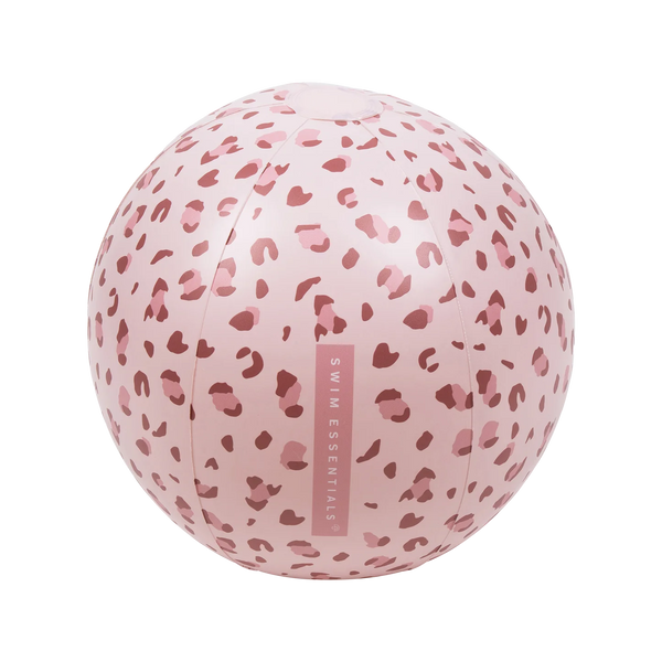 Pastel Pink Leopard - Beach Ball - 51 cm by Swim Essentials