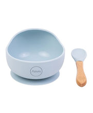 Load image into Gallery viewer, Kids Silicone Bowl Blue Set by Amini
