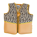 Beige Leopard - Swim Vest - Kids by Swim Essentials