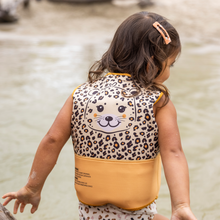Load image into Gallery viewer, Beige Leopard Swimming Vest 3-6 years 18-30 kg by Swim essentials
