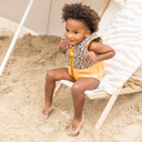 Beige Leopard - Swim Vest - Kids by Swim Essentials
