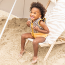 Beige Leopard - Swim Vest - Kids by Swim Essentials