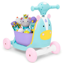 Load image into Gallery viewer, Unicorn - Zoo Ride-On Toy by SkipHop
