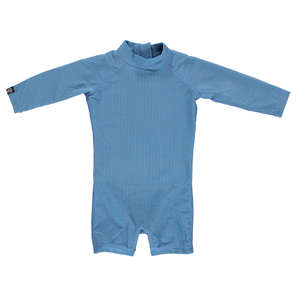 Reef Ribbed Baby Suit - Blue by Beach & Bandits