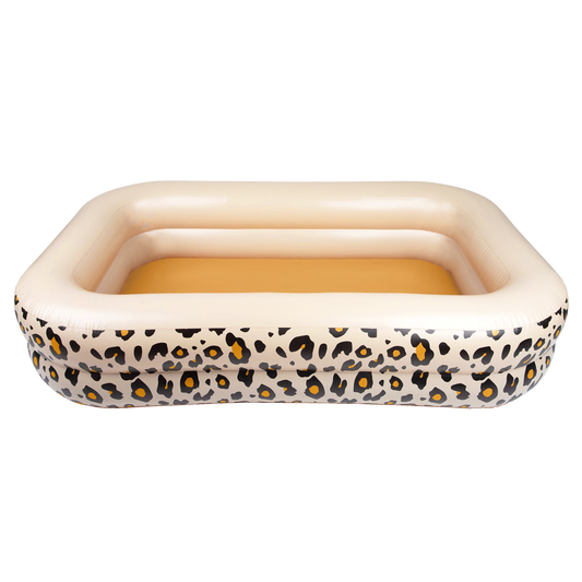 Beige Leopard printed Paddling Pool 210 cm By Swim Essentials