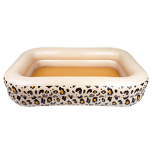 Load image into Gallery viewer, Beige Leopard printed Paddling Pool 210 cm By Swim Essentials
