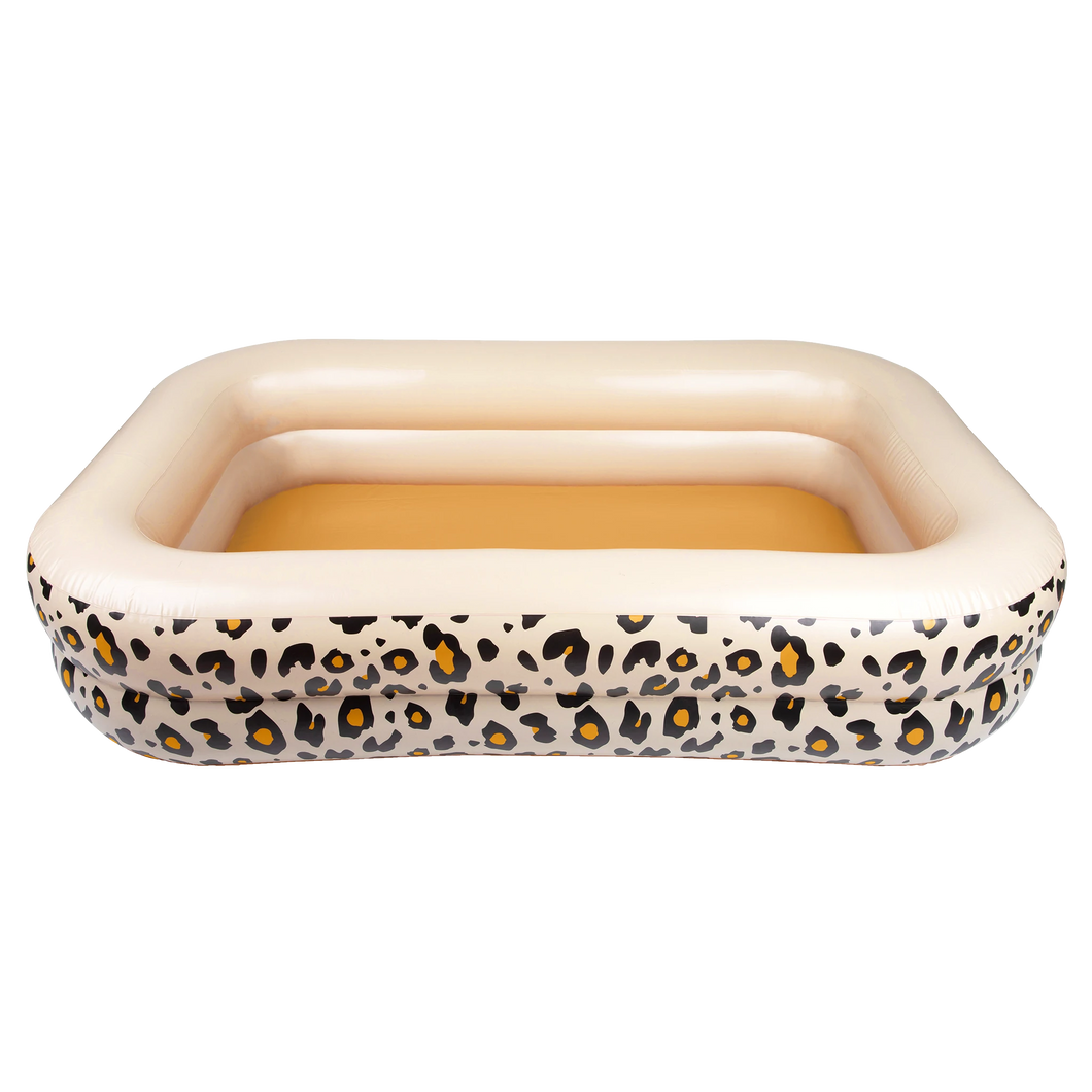 Beige Leopard printed Paddling Pool 210 cm By Swim Essentials