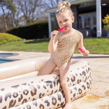 Load image into Gallery viewer, Beige Leopard printed Paddling Pool 210 cm By Swim Essentials
