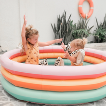 Load image into Gallery viewer, Rainbow Printed Children&#39;s pool 150cm By Swim Essentials
