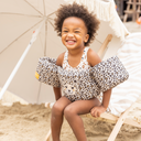 Beige Leopard - Puddle Jumper - Kids by Swim Essentials
