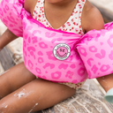 Neon Pink Leopard - Puddle Jumper - Kids by Swim Essentials