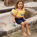 Yellow-White Whale - Puddle Jumper - Kids by Swim Essentials