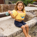 Yellow-White Whale - Puddle Jumper - Kids by Swim Essentials