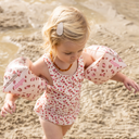 Pastel Pink Leopard - Arm Bands by Swim Essentials