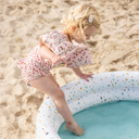 Pastel Pink Leopard - Arm Bands by Swim Essentials