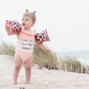 Rose Gold Leopard - Arm Bands by Swim Essentials