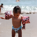 Rose Gold Leopard - Arm Bands by Swim Essentials