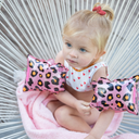 Rose Gold Leopard - Arm Bands by Swim Essentials