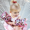Rose Gold Leopard - Arm Bands by Swim Essentials