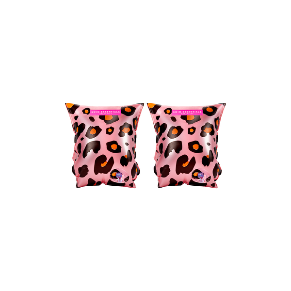 Rose Gold Leopard - Arm Bands by Swim Essentials