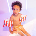 Red-White Whale - Arm Bands - Kids by Swim Essentials