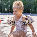 Beige Leopard - Arm Bands - Kids by Swim Essentials