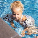 Beige Leopard - Arm Bands - Kids by Swim Essentials