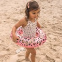 Rose Gold Leopard - Swim Ring - 55 cm by Swim Essentials