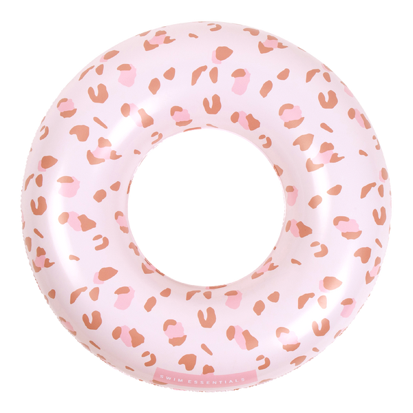 Pastel pink leopard - Swim Ring - 90 cm by Swim Essentials