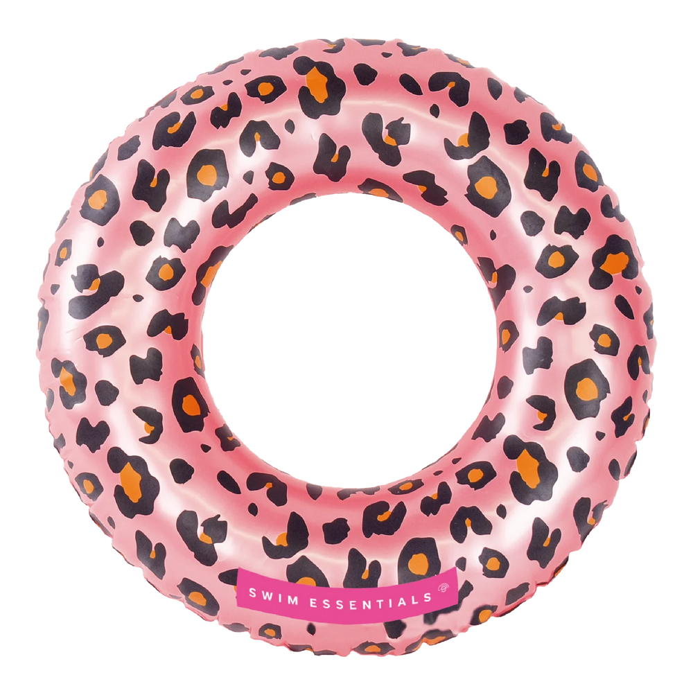 Rose Gold Leopard - Swim Ring - 55 cm by Swim Essentials