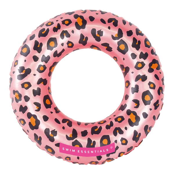 Rose Gold Leopard - Swim Ring - 55 cm by Swim Essentials